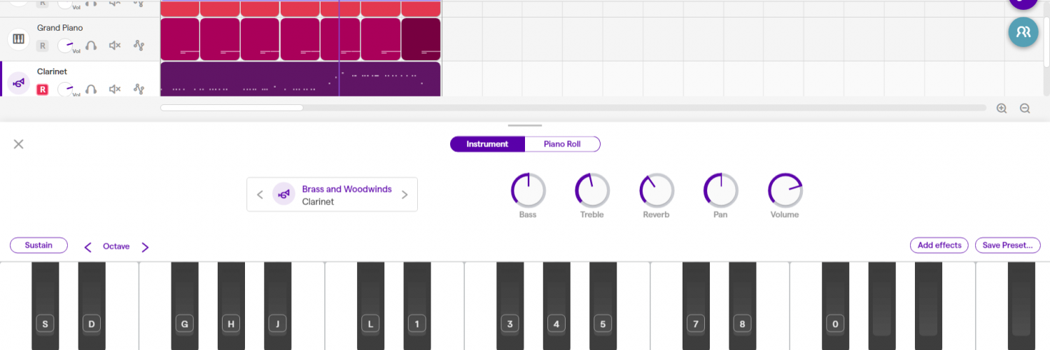 Create Music with Soundtrap's Online Piano