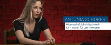 Antonia Schorer Wissenschaftliche Mitarbeiterin am Institut für Lern-Innovation