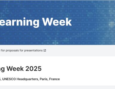 UNSECO digital learning week event banner