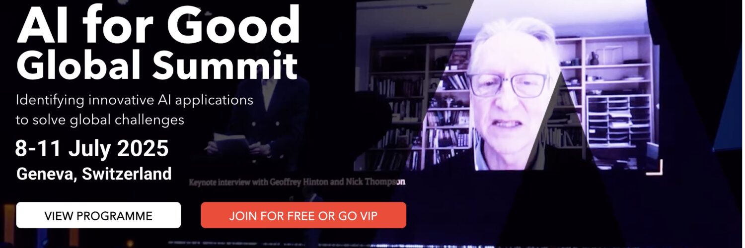 AI for good conference event banner
