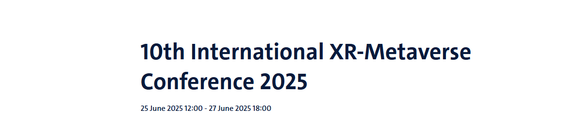 metaverse conference xr maastricht