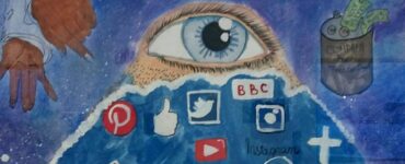media eye social media platforms and a observing eye