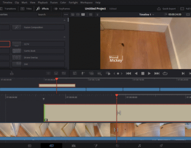 BlackmagicDesign Resolve Editor