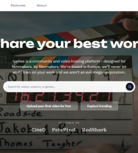 Rushes Video Platform