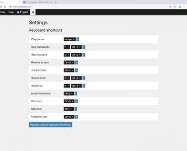 oTranscribe