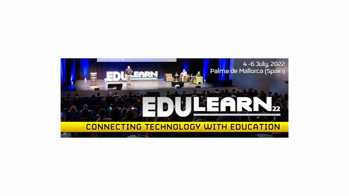 EDULEARN22 conference banner: Connecting Technology with Education, 4-6 July, Palma de Mallorca (Spain)