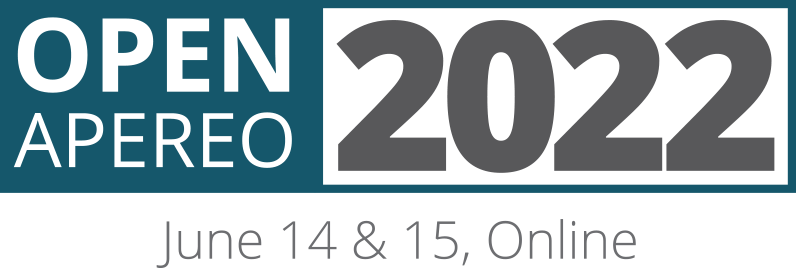 Logo of Open Apereo 2022, June 14 & 15, Online